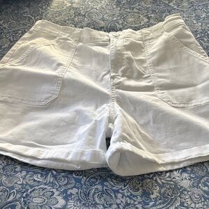 The Perfect White Shorts. Women's White Cargo Shorts